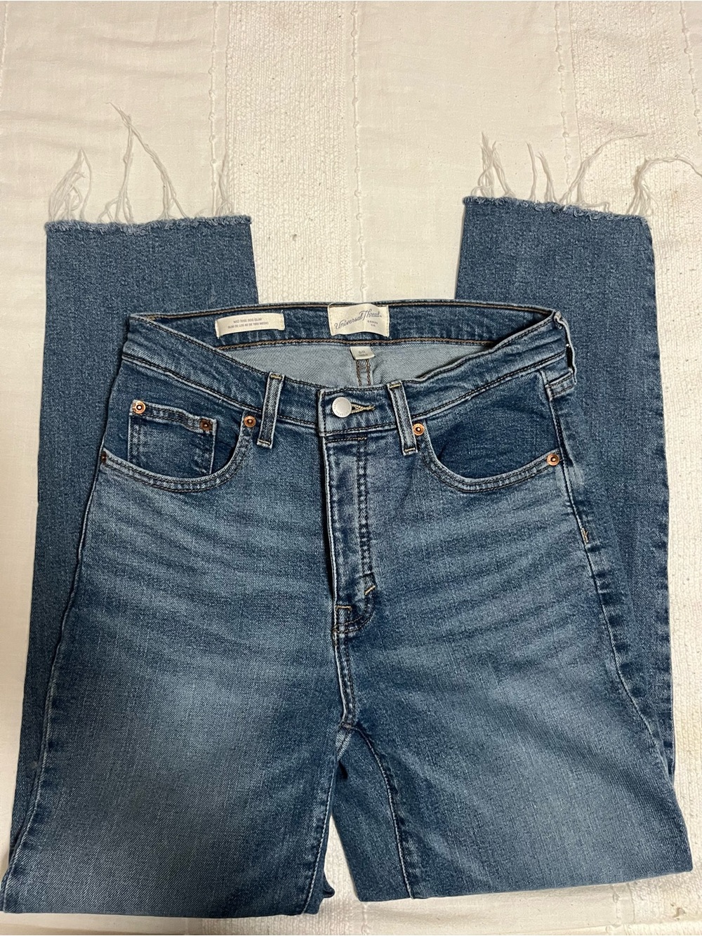 Universal Thread Light Blue Straight Leg Denim Jeans